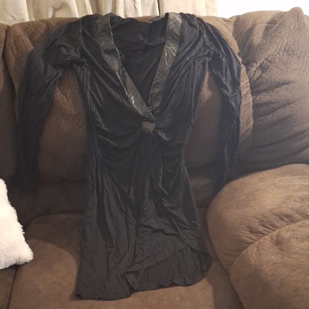 SHEIN Black Midi Dress